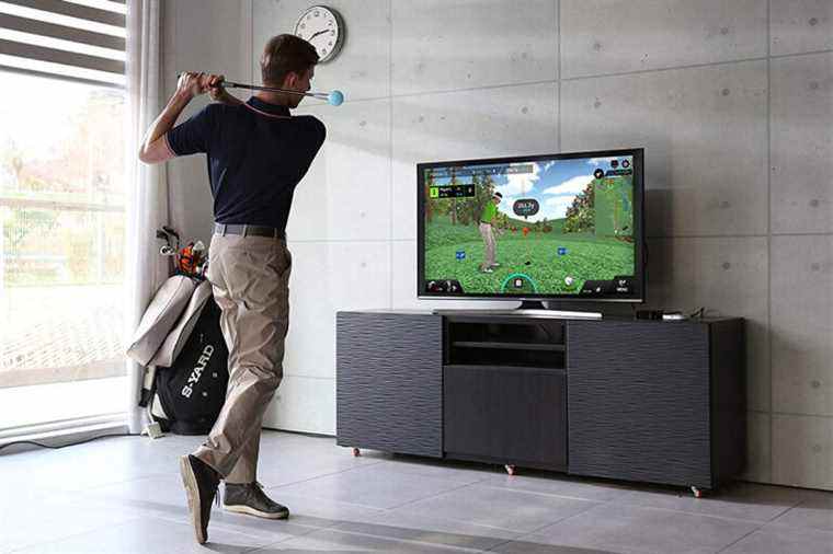 Entraînez-vous à l’intérieur avec un simulateur de golf immersif