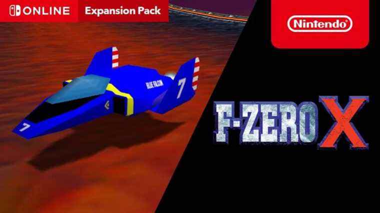 F-Zero X Races sur Nintendo Switch Online cette semaine
