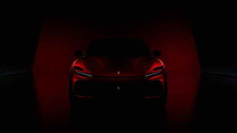 Ferrari s’est effondrée et a confirmé l’arrivée de son SUV