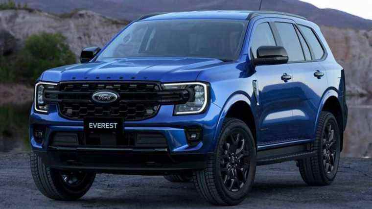 Ford Everest 2023: un VUS diesel basé sur un Ranger qui tracte 7 700 livres