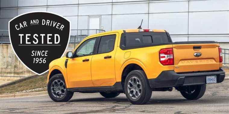 Ford Maverick hybride manque l’estimation du MPG, mais nous ne sommes pas surpris