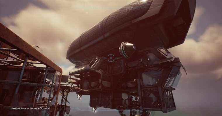 Forever Skies est un jeu de survie post-apocalyptique avec un dirigeable comme base
