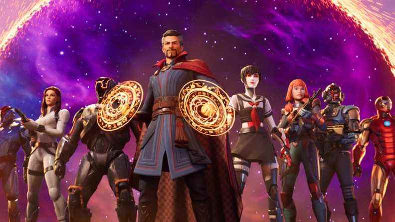 Fortnite Chapter 3, Season 2 ajoute un étrange mélange de personnages Marvel
