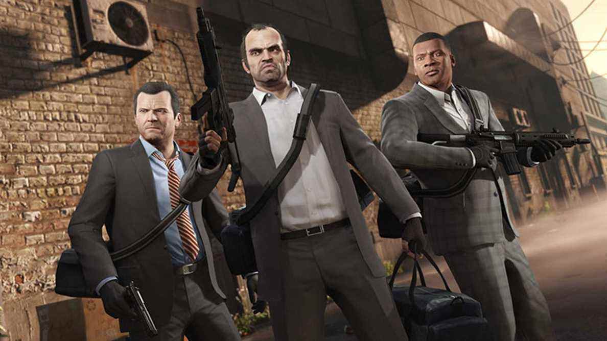 GTA V se charge beaucoup plus rapidement sur PlayStation 5
