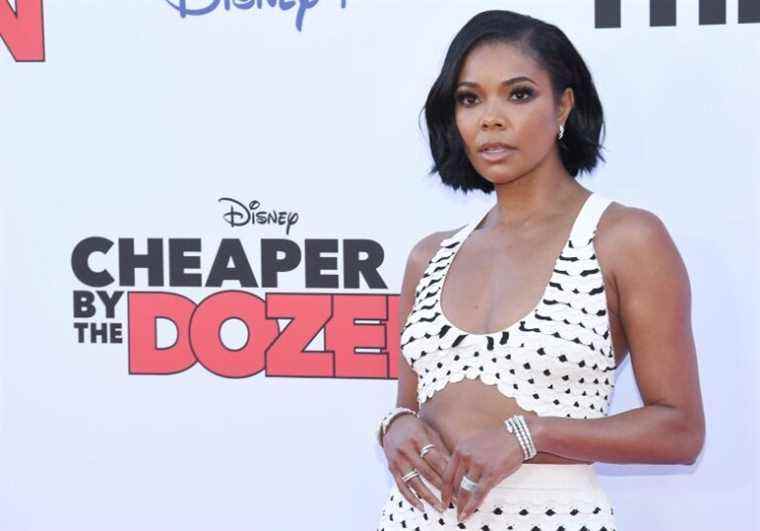 Gabrielle Union arrives at Disney's CHEAPER BY THE DOZEN World Premiere held at the El Capitan Theater in Hollywood, CA on Wednesday, ​March 16, 2022. (Photo By Sthanlee B. Mirador/Sipa USA)(Sipa via AP Images)