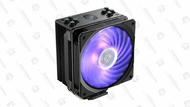 Gardez votre PC au frais avec un refroidisseur Cooler Master pour 40 $