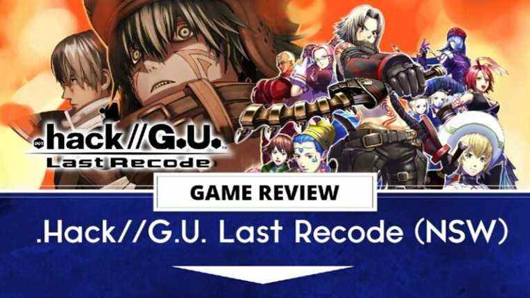 .Hack//GU Last Recode Review : Portable Dot Hacker !