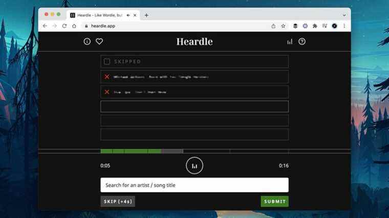 Heardle est comme Wordle, mais pour la musique – voici comment jouer