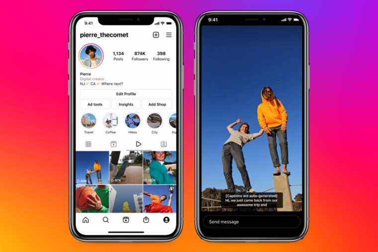 Instagram apporte des sous-titres automatiques aux vidéos de votre flux