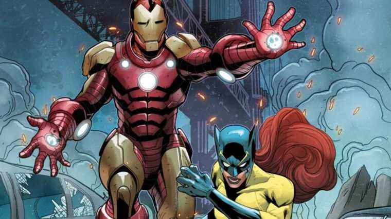 Iron Man et Hellcat co-vedette dans leur propre annuel avant leur mariage