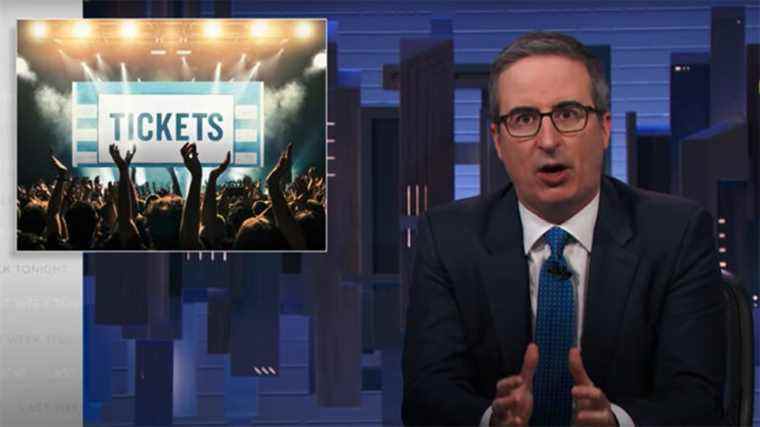 John Oliver Blasts Ticketmaster dans Scathing Broadside contre les prix des billets, les frais et le marché secondaire Les plus populaires doivent être lus Inscrivez-vous aux newsletters Variety Plus de nos marques
	
	
