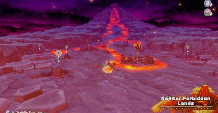 Kirby et le guide Forgotten Land: Liste des missions Redgar Forbidden Lands
