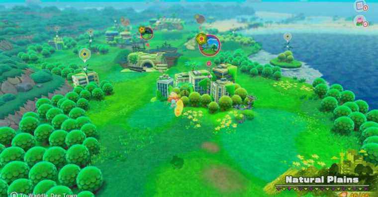 Kirby et le guide Forgotten Land: Liste des missions des plaines naturelles
