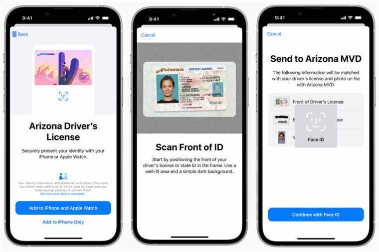 L’Arizona est le premier État à autoriser les permis de conduire dans Apple Wallet