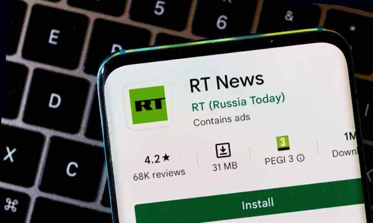 L’UE va interdire les médias russes soutenus par l’État RT et Sputnik