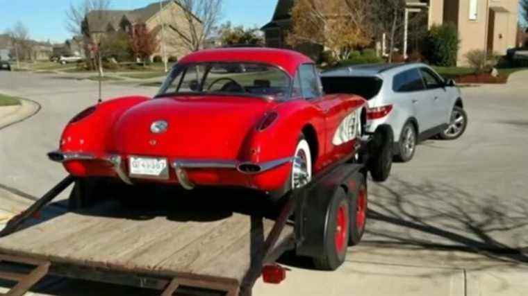 La Chevy Corvette de 1959 saisie pourrait être sauvée du broyeur par New Kansas Bill