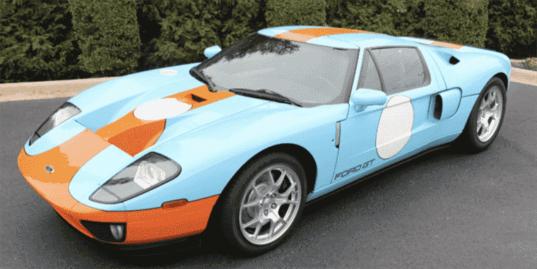 La Ford GT 2006 est notre choix du jour aux enchères pour apporter une remorque