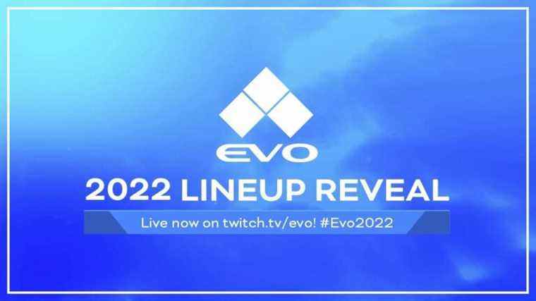  La gamme Evo 2022 dévoilée ;  Street Fighter V, King Of Fighters XV parmi les principaux jeux
