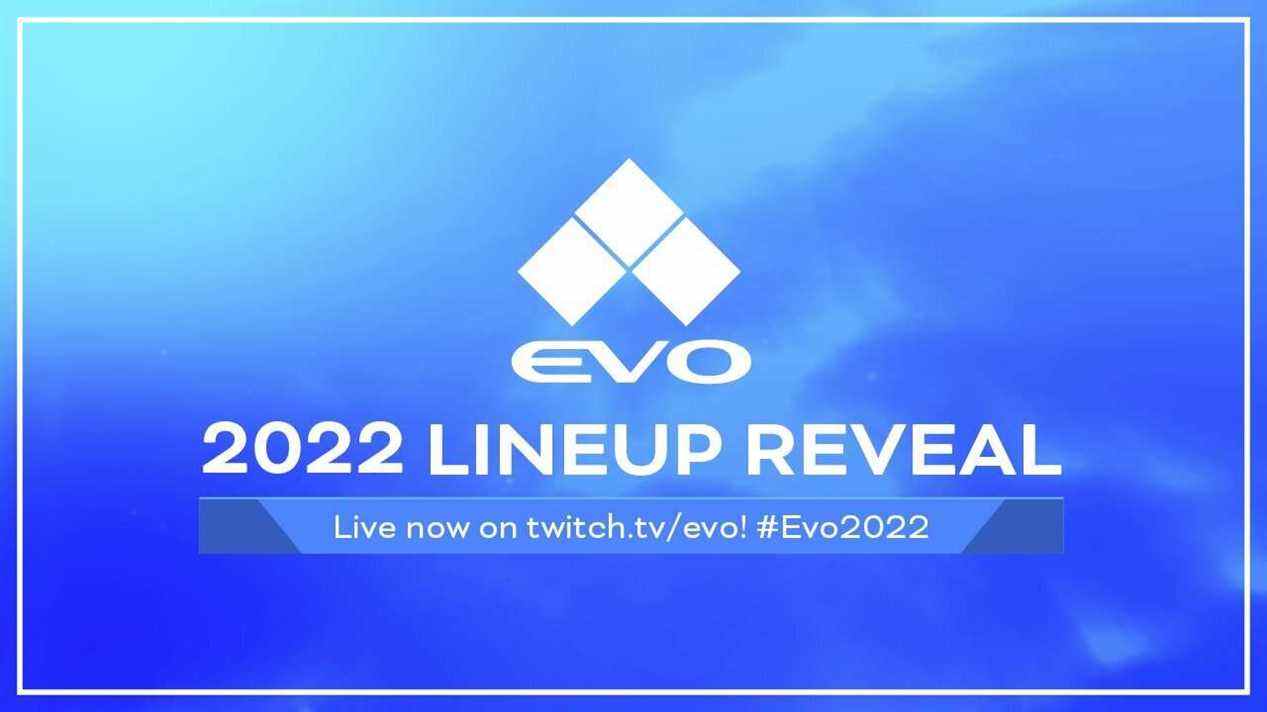  La gamme Evo 2022 dévoilée ;  Street Fighter V, King Of Fighters XV parmi les principaux jeux
