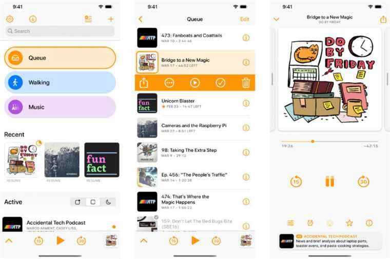 La grande refonte de l’application Overcast l’aide à rivaliser avec les podcasts Apple