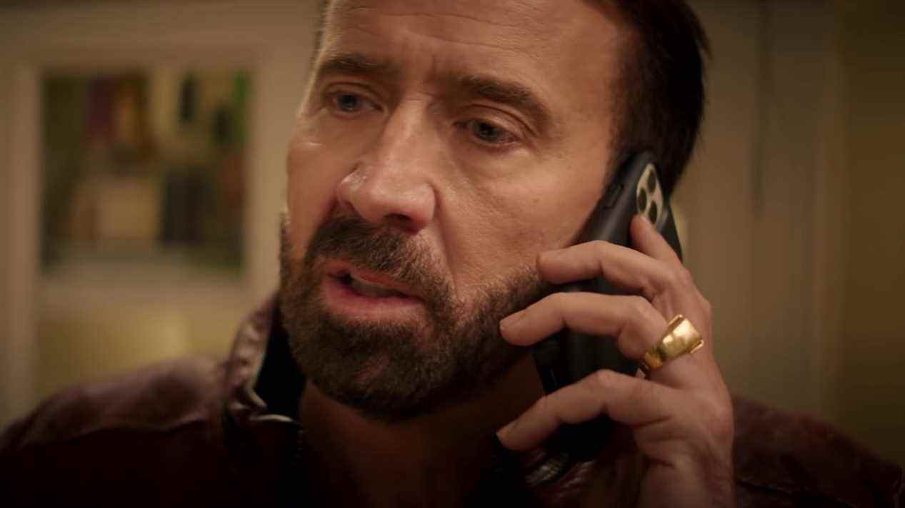 Nicolas Cage dans Le poids insupportable du talent massif