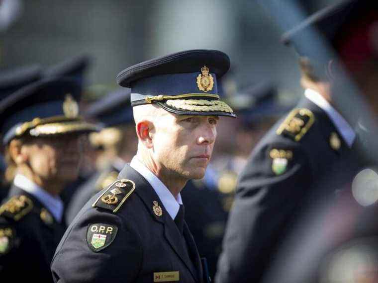 La manifestation d’un convoi était une menace pour la sécurité nationale, selon le patron de la Police provinciale de l’Ontario