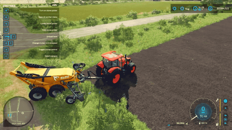 La mise à jour 1.07 de Farming Simulator 22 du 17 mars sort pour les correctifs de la 1.3.1.0