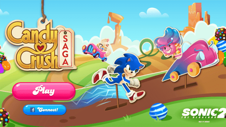 La prochaine sortie de Sonic 2 voit le hérisson et ses amis prendre le contrôle de la saga Candy Crush
