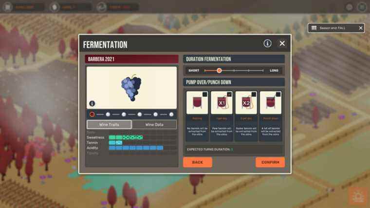 La simulation de gestion de vignobles Hundred Days vient de faire sauter son bouchon sur Steam

