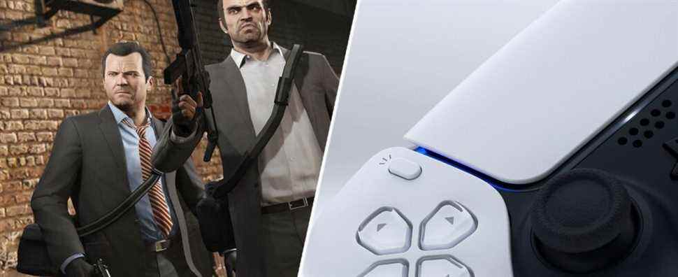 La taille du fichier GTA 5 PS5 n'est pas trop grande que la version PS4