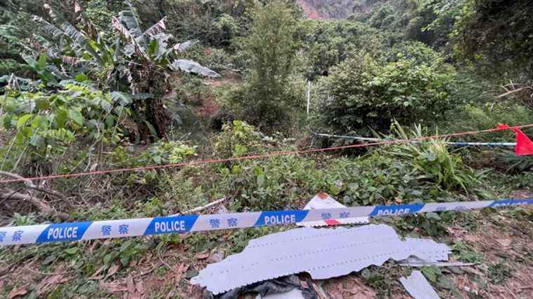 L’accident d’avion en Chine reste un mystère, 132 morts présumés