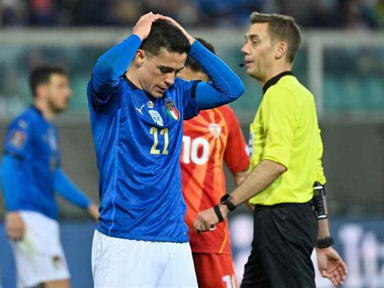 L’agonie de la Coupe du monde pour l’Italie à nouveau après le coup de poing de la Macédoine du Nord