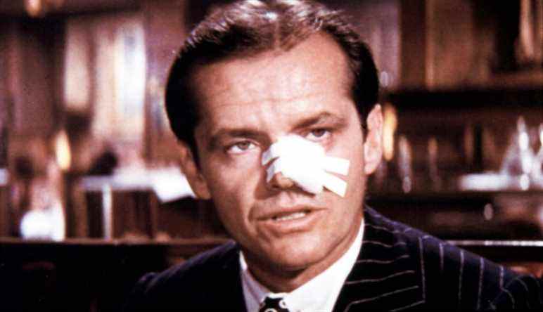 CHINATOWN, Jack Nicholson, 1974