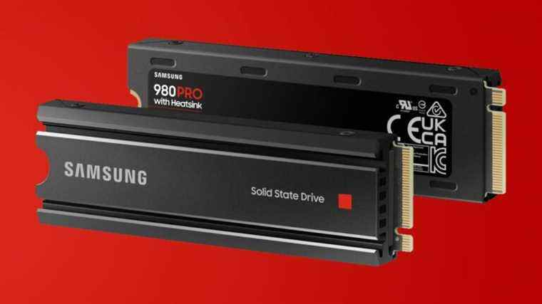 Le SSD Samsung 980 PRO Heatsink est à un tout nouveau prix le plus bas jamais enregistré dans cette offre SSD PS5