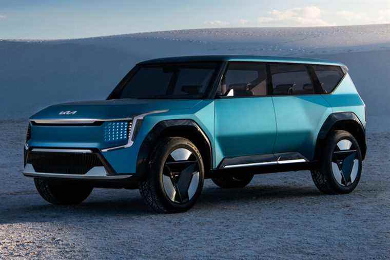 Le SUV EV9 de Kia passera du concept à la réalité en 2023