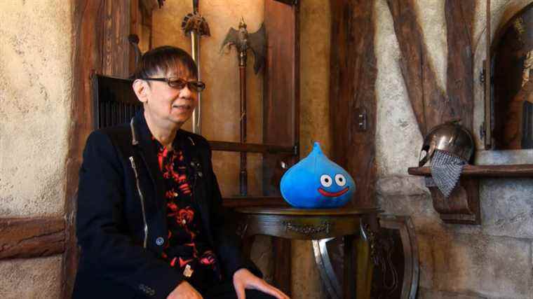 Le créateur de Dragon Quest, Yuji Horii, reçoit le Lifetime Achievement Award lors de la 22e édition des Game Developers Choice Awards    
