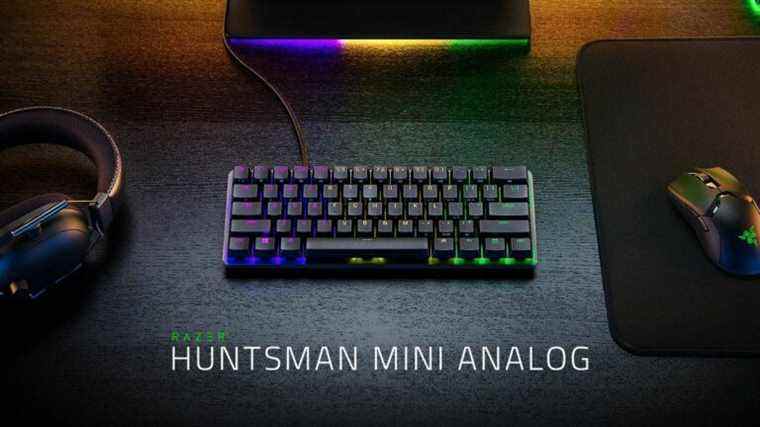 Le mini analogique 60% Huntsman de Razer vous permet de composer votre point d’actionnement