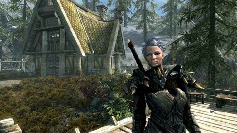 Le mod suiveur de Skyrim Grandma Shirley est maintenant disponible pour Skyrim Special Edition

