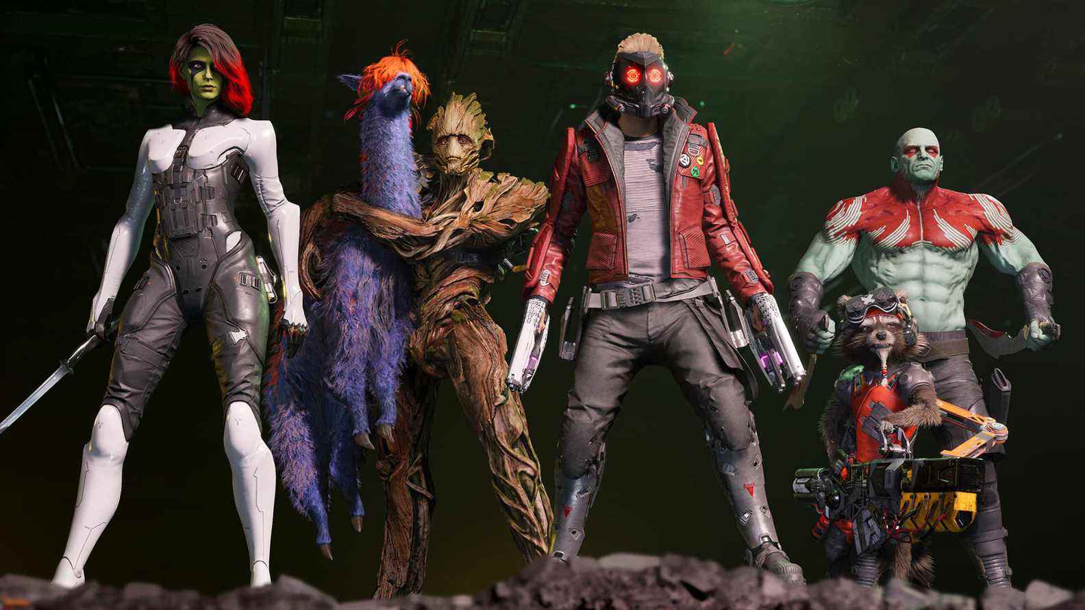 Le nouveau jeu Guardians Of The Galaxy a l'air génial, sonne mal et sort très bientôt

