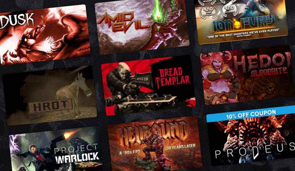 Le pack Humble's Boomer Shooter est l'une des meilleures collections FPS que j'ai vues
