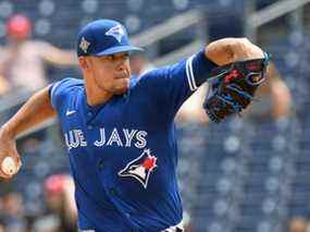 Le lanceur des Blue Jays, Jose Berrios, dit de ne rien lire dans ses statistiques de printemps difficiles.  Tant que son bras se sent bien, tout cela fait partie du plan.