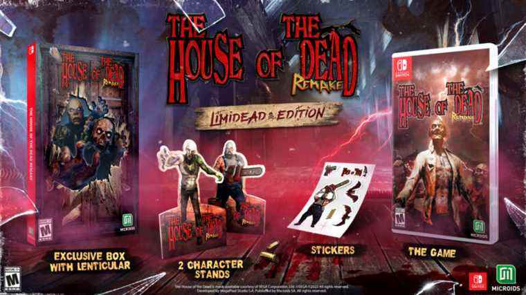 L'édition physique de The House of the Dead: Remake 'Limidead Edition' sera lancée le 26 mai en Europe et le 14 juin en Amérique du Nord    
