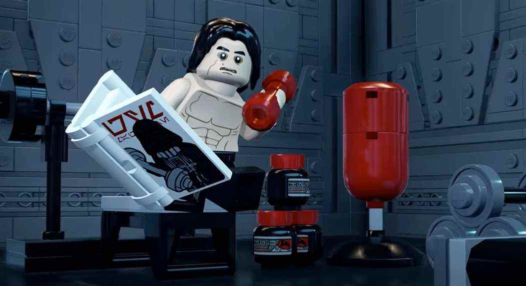 Lego Star Wars: La bande-annonce de la saga Skywalker montre Kylo Ren torse nu pompant du fer
