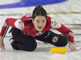 Kerri Einarson a battu la Suède pour remporter la médaille de bronze dimanche.  Curling Canada/Michael Burns Photo