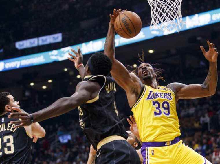 Les Raptors se sont fait arracher la victoire, perdent contre les Lakers en OT