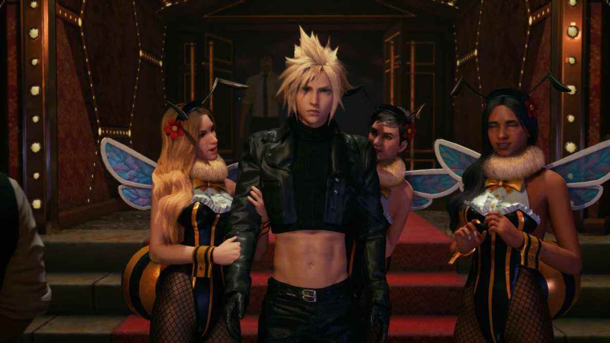 Les abdominaux modifiés de Cloud Strife ont les joueurs de Final Fantasy 7 en émoi
