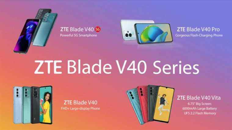 Les nouveaux téléphones V40 bon marché de ZTE sont à la fois déroutants et impressionnants