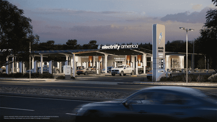 Les nouvelles bornes de recharge d’Electrify America seront « centrées sur l’humain »