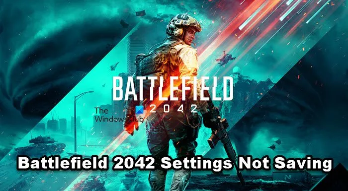 Les paramètres de Battlefield 2042 ne sont pas enregistrés