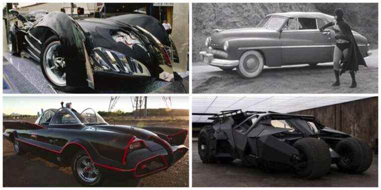 L’évolution à l’écran de la Batmobile